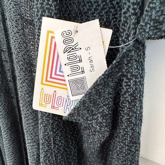 NWT LuLaRoe Sarah LS Cardigan Size Small - Picture 5 of 6